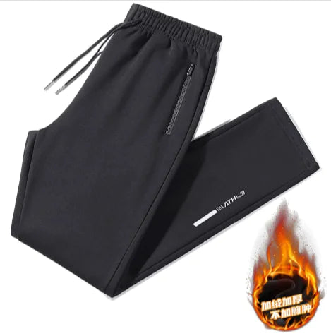 Men's Velvet-Lined Jogger Pants