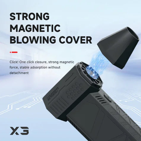 JETDRY MINI Turbo Fan Handheld Outdoor Blower (1 Unit)